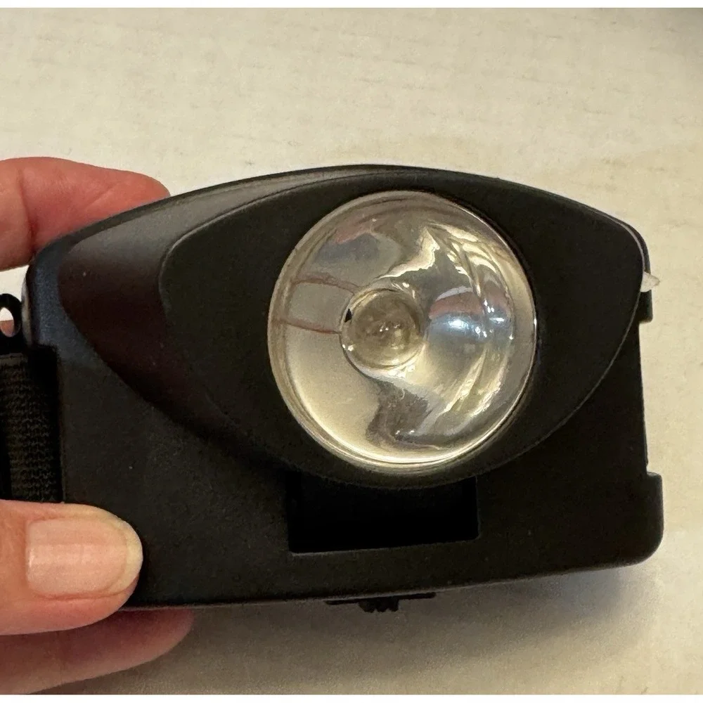 Totes 3rd Eye Headlamp #71354 with Elastic Head Band Batteries Needed NOS in Box